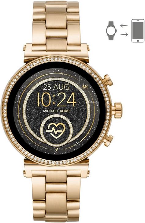 review michael kors smartwatch iphone|michael kors smartwatch sofie.